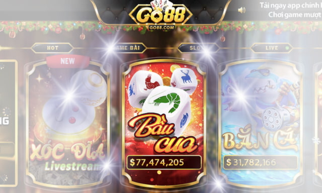 Bầu cua Go88 - Cá cược dân gian nhận ngàn phần thưởng