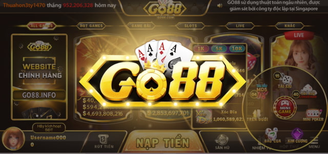Chơi Go88 cực đơn giản trên trình duyệt